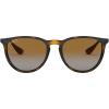 imageRayBan RB4171F Erika Low Bridge Fit Round SunglassesLight HavanaPolarized Grey Gradient Brown