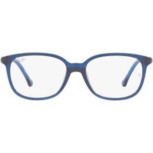 imageRayBan Junior Kids RY1900 Square Prescription Eyeglass FramesTransparent Blue