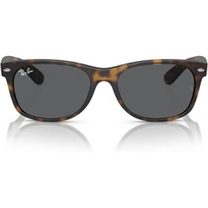 imageRayBan RB2132 New Wayfarer Square SunglassesRubber HavanaDark Grey