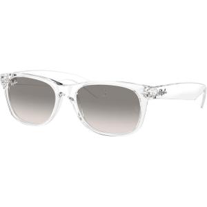 imageRayBan RB2132 New Wayfarer Square SunglassesTransparentClear Gradient Grey