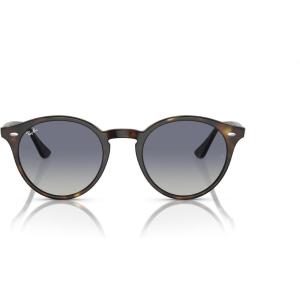 imageRayBan RB2180 Round SunglassesLight HavanaLight Grey Gradient Dark Blue