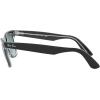 imageRayBan RB2140 Original Wayfarer SunglassesBlack on TransparentBlue Gradient Grey