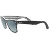 imageRayBan RB2140 Original Wayfarer SunglassesBlack on TransparentBlue Gradient Grey