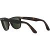 imageRayBan RB2140 Original Wayfarer SunglassesBrown Tortoise Frame With Green G15 Lenses