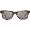imageRayBan RB2140 Original Wayfarer SunglassesPink HavanaPolarized Clear Gradient Dark Grey
