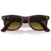 imageRayBan RB2140 Original Wayfarer SunglassesStriped RedBrown Gradient