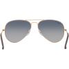 imageRayBan Rb3025 Classic Aviator SunglassesCopperPolarized Blue Gradient Grey