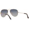 imageRayBan Rb3025 Classic Aviator SunglassesCopperPolarized Blue Gradient Grey