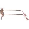 imageRayBan Rb3548n Hexagonal Flat Lens Evolve Photochromic SunglassesCopperPink Gradient Brown