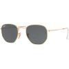 imageRayBan Rb3548n Hexagonal Flat Lens Evolve Photochromic SunglassesGoldBlue