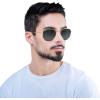 imageRayBan Rb3548n Hexagonal Flat Lens Evolve Photochromic SunglassesGoldBlue Gradient Grey