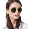 imageRayBan Rb3548n Hexagonal Flat Lens Evolve Photochromic SunglassesGoldG15 Green Polarized