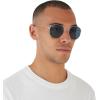 imageRayBan Rb3548n Hexagonal Flat Lens Evolve Photochromic SunglassesSilverPolarized Blue