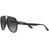 imageRayBan Rb4376 Aviator SunglassesBlackGrey Gradient