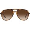 imageRayBan Rb4376 Aviator SunglassesHavanaBrown Gradient