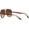 imageRayBan Rb4376 Aviator SunglassesHavanaBrown Gradient