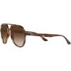 imageRayBan Rb4376 Aviator SunglassesHavanaBrown Gradient