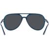 imageRayBan Rb4376 Aviator SunglassesOpal Dark BlueDark Grey