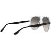 imageRayBan Rb4376 Aviator SunglassesTransparentGrey Gradient