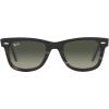 imageRayBan RB2140 Original Wayfarer SunglassesStriped GreyGradient Grey