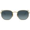 Gold/Blue Gradient Grey