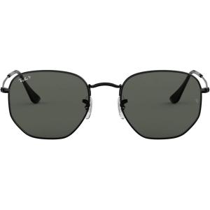 imageRayBan Rb3548n Hexagonal Flat Lens Evolve Photochromic SunglassesBlackPolarized G15 Green