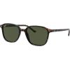 imageRayBan RB2193 Leonard Square SunglassesHavanaG15 Green
