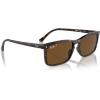 imageRayBan Rb4435 Rectangular SunglassesHavanaPolarized Brown