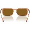 imageRayBan Rb4435 Rectangular SunglassesTransparent BrownBrown