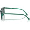 imageRayBan Rb4435 Rectangular SunglassesTransparent GreenDark Grey