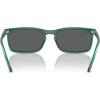 imageRayBan Rb4435 Rectangular SunglassesTransparent GreenDark Grey