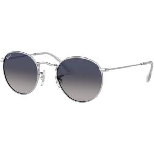 imageRayBan RB3447n Round Flat Lens SunglassesSilver