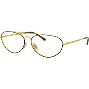 imageRayBan RX6454 Oval Prescription Eyeglass FramesHavana on AristaDemo Lens