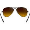 imageRayBan RB3025 Classic Evolve Photochromic Aviator SunglassesBlackBrown Gradient Mirrored Blue