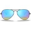 imageRayBan RB3025 Classic Evolve Photochromic Aviator SunglassesBlackBrown Gradient Mirrored Blue