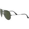 imageRayBan RB3025 Classic Evolve Photochromic Aviator SunglassesBlackG15 Green