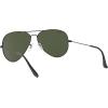 imageRayBan RB3025 Classic Evolve Photochromic Aviator SunglassesBlackG15 Green