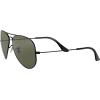 imageRayBan RB3025 Classic Evolve Photochromic Aviator SunglassesBlackPolarized G15 Green