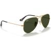 imageRayBan RB3025 Classic Evolve Photochromic Aviator SunglassesGold on BlackG15 Green