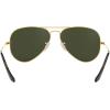 imageRayBan RB3025 Classic Evolve Photochromic Aviator SunglassesGold on BlackG15 Green