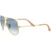 imageRayBan RB3025 Classic Evolve Photochromic Aviator SunglassesGoldClear Gradient Blue