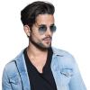 imageRayBan RB3025 Classic Evolve Photochromic Aviator SunglassesGoldClear Gradient Blue