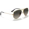 imageRayBan RB3025 Classic Evolve Photochromic Aviator SunglassesGoldLight Grey Gradient Dark Grey