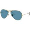 imageRayBan RB3025 Classic Evolve Photochromic Aviator SunglassesLegend GoldPolarized Blue