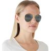 imageRayBan RB3025 Classic Evolve Photochromic Aviator SunglassesLegend GoldPolarized Clear Gradient Dark Blue