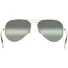 imageRayBan RB3025 Classic Evolve Photochromic Aviator SunglassesLegend GoldPolarized Gradient Dark Green Mirrored