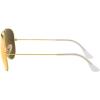 imageRayBan RB3025 Classic Evolve Photochromic Aviator SunglassesMatte GoldGreen Mirrored Fuchsia