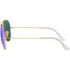 imageRayBan RB3025 Classic Evolve Photochromic Aviator SunglassesMatte GoldPolarized Blue Mirror