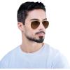 imageRayBan RB3025 Classic Evolve Photochromic Aviator SunglassesMatte GoldPolarized Brown Gradient