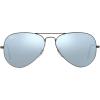 imageRayBan RB3025 Classic Evolve Photochromic Aviator SunglassesMatte GunmetalLight Green Mirrored Silver